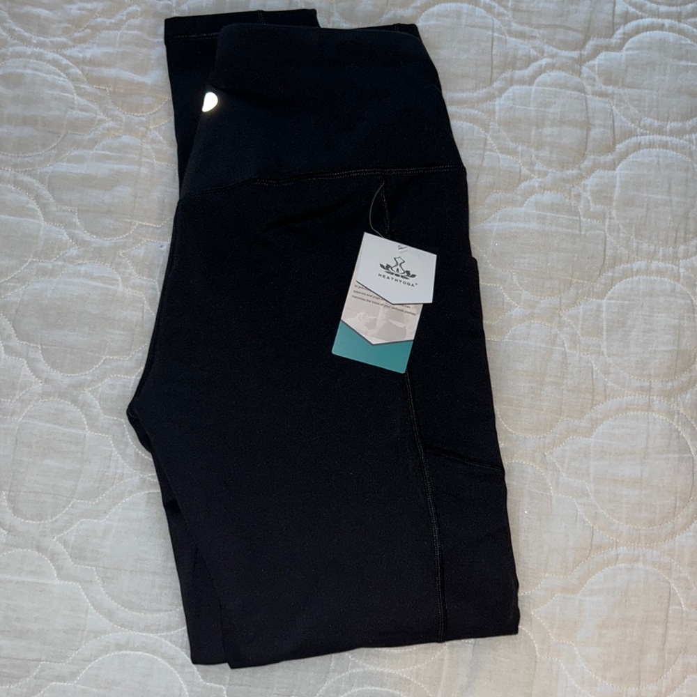 Thermal black leggings